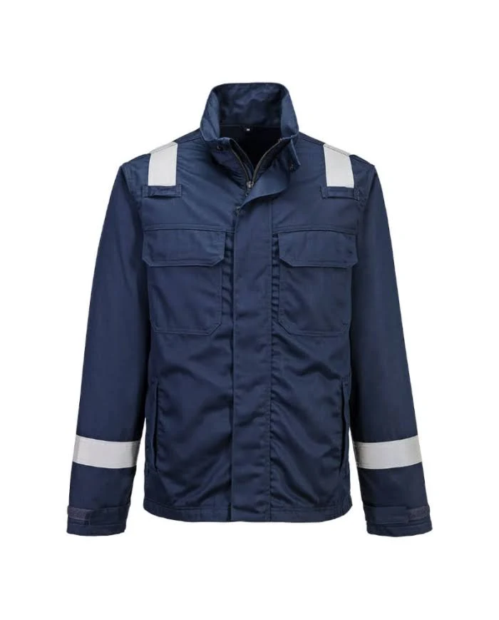 Bluza trudnop. chem. antyst. odbl. BIZFLAME FR609 granat