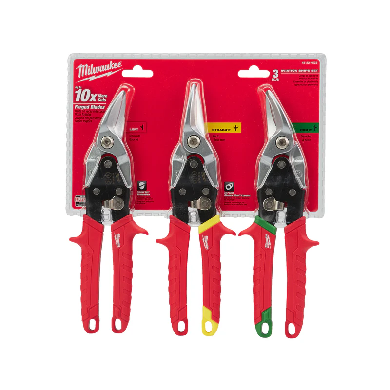 Milwaukee zestaw nożyc do blach 48224533