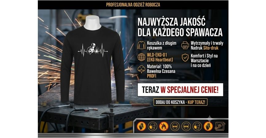 Jesteś spawaczem ? Ta koszulka jest dla Ciebie !