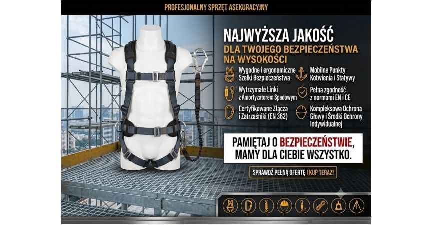 Zapraszamy do zakładki sprzęt asekuracyjny !
