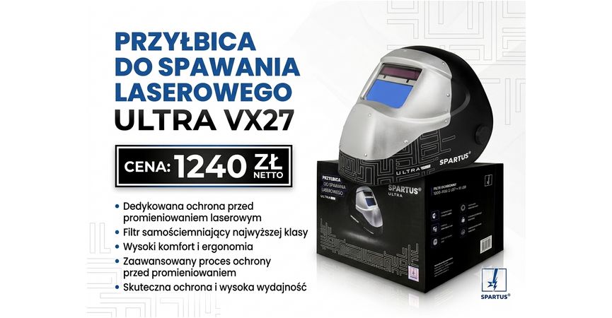 Niezastąpiona przy spawaniu laserowym
