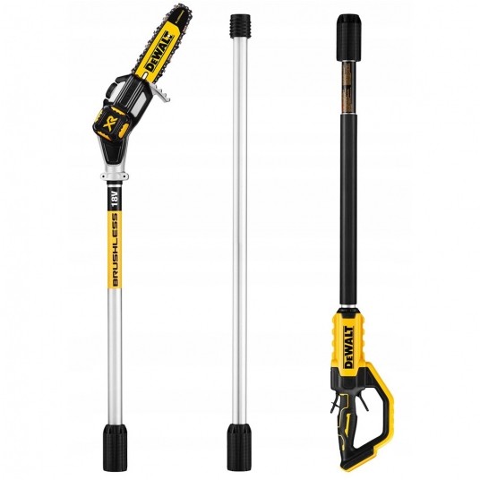 DEWALT PILARKA ŁAŃCUCHOWA NA WYŚIĘGNIKU 18V 20cm DŁ. 2-3m DCMPS567N -zdjęcie numer 2