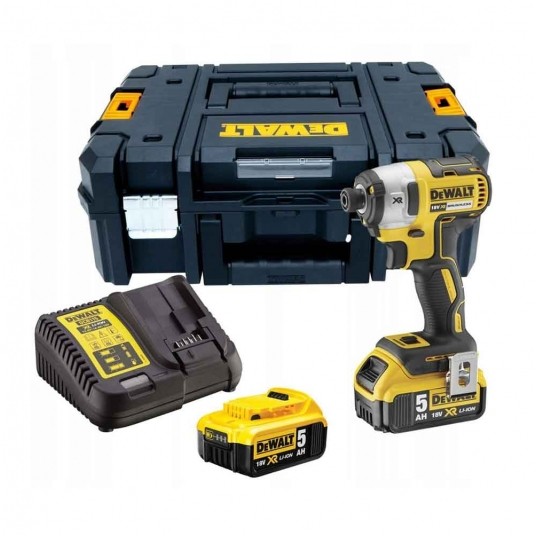 DEWALT Wkrętarka 18V udarowa DCF887P2-QW 2 akumulatory -zdjęcie numer 1