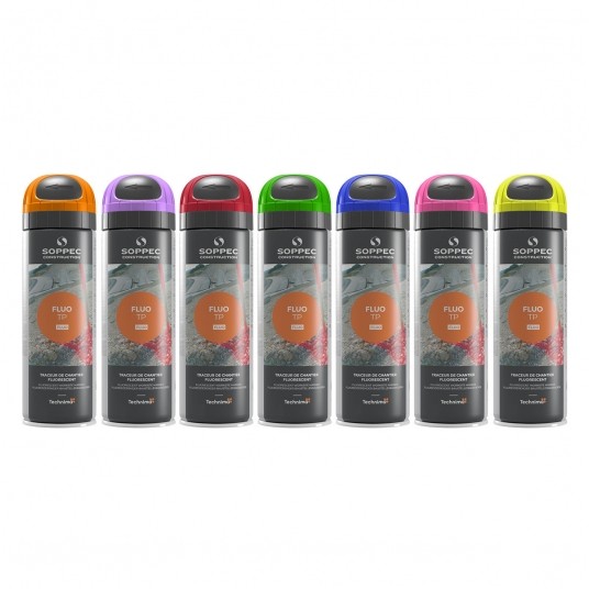 Farba FLUO TP w aerozolu 500ml -zdjęcie numer 1