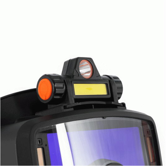 GOGLE AUTOMATYCZNE Z OSŁONĄ TWARZY MAGNUM RG30-LCD -zdjęcie numer 2