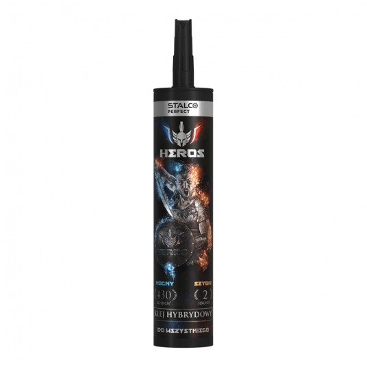 Klej hybrydowy bardzo mocny HEROS 290ml STALCO PERFECT S-64845 -zdjęcie numer 1