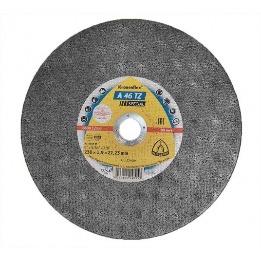 KLINGSPOR Tarcza 230x1,9 A46 TZ Special 224084 -zdjęcie numer 1