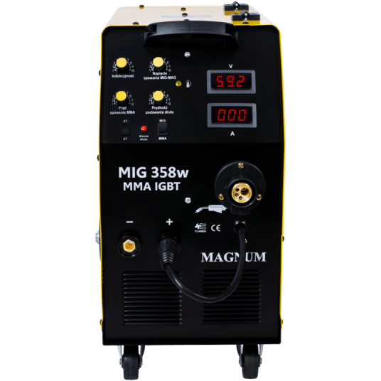 MIG 358W MMA 350A/60%, 400V, kabl. MMA,spaw. "bez -zdjęcie numer 3