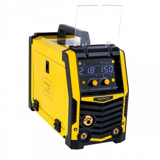 PÓŁAUTOMAT INWERTER MAGNUM MIG 217 ALU-PULS SYNERGIA MMA 230V, 200A/60%, GP50, MB15/3, D100/D200 -zdjęcie numer 5