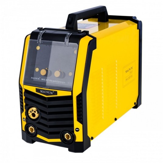 PÓŁAUTOMAT INWERTER MAGNUM MIG 217 ALU-PULS SYNERGIA MMA 230V, 200A/60%, GP50, MB15/3, D100/D200 -zdjęcie numer 1