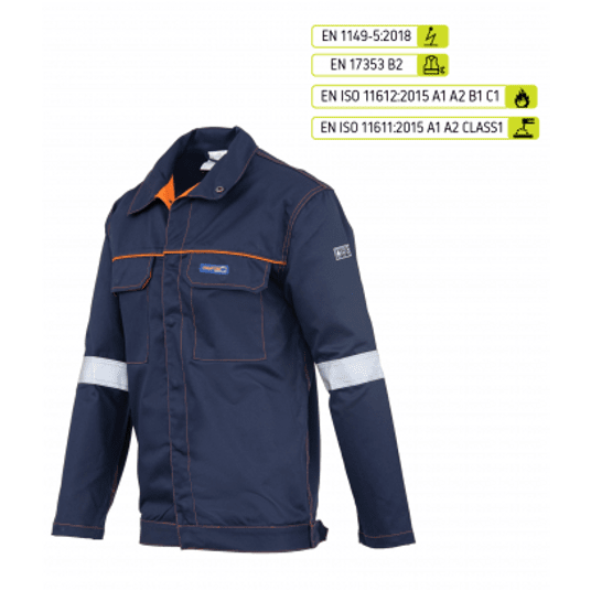PROFFLAM Bluza antistatic trudnop. 4155 ODBLASK -zdjęcie numer 2