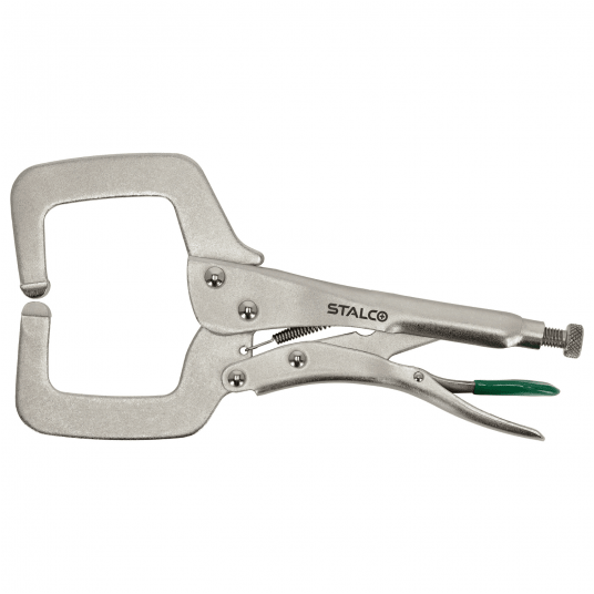 Szczypce spawalnicze klamrowe, zatrzaskowe 280mm STALCO S011914307 -zdjęcie numer 2