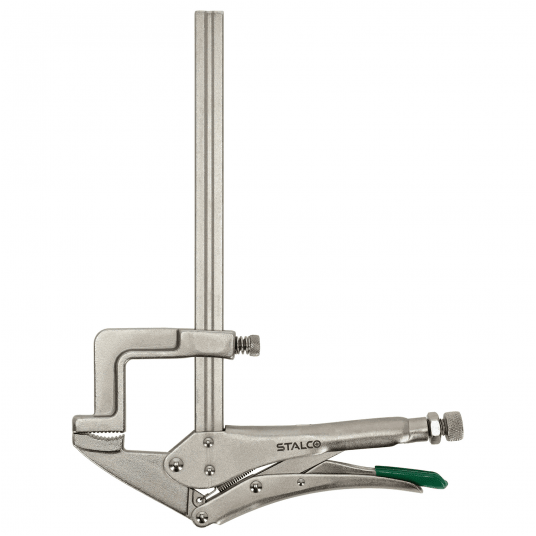 Szczypce spawalnicze zatrzaskowe samonastawne 200mm STALCO S011914314 -zdjęcie numer 1