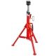 Ręczny stojak na rurę V-Head 4500lbs składane nogi 71-132cm Heavy-duty -zdjęcie numer 3