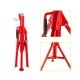Ręczny stojak na rurę V-Head 4500lbs składane nogi 71-132cm Heavy-duty -zdjęcie numer 2