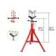 Ręczny stojak na rurę V-Head 4500lbs składane nogi 71-132cm Heavy-duty -zdjęcie numer 4