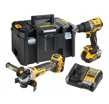 Dewalt Zestaw Combo DCK2026P2T 18V DCD805+DCG405-2x5Ah