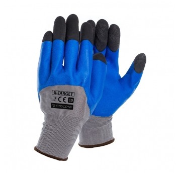 Rękawice powlekane lateksem X-TARGET