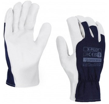 Rękawice wzm. kozią skórą X-PILOT