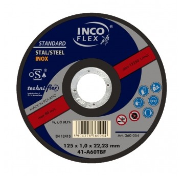 Ściernica 41 125x1x22 INCO A60TBF