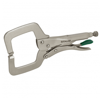 Szczypce spawalnicze klamrowe, zatrzaskowe 280mm STALCO S011914307
