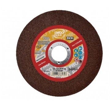 Tarcza do cięcia INOX 125x1,0 A60Q BF80