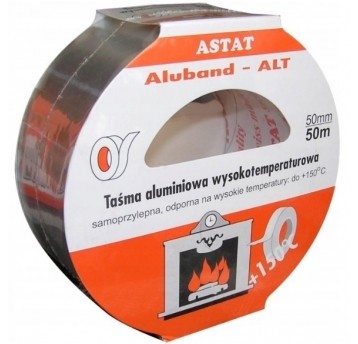 Taśma aluminiowa wysokotemperaturowa do 150 st. C ALT50/50