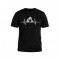 t-shirt czarny nadruk SPAWACZ rozm. XL